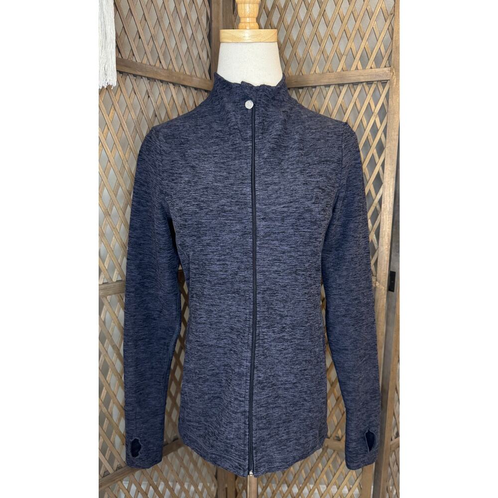 Beyond Yoga Full Zip Space Dye Thumb Hole Jacket sz S